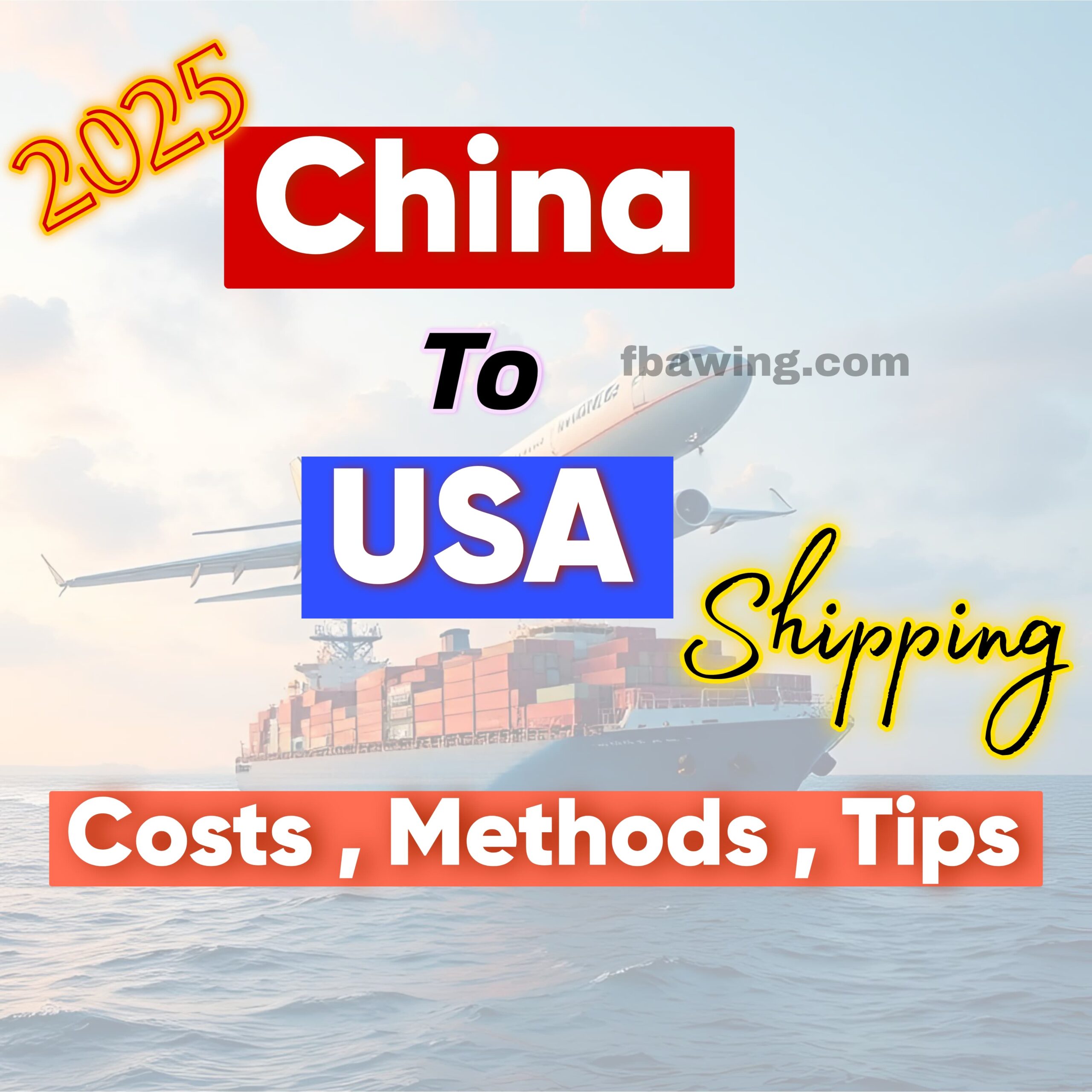 Shipping Cost from China to USA Amazon FBA