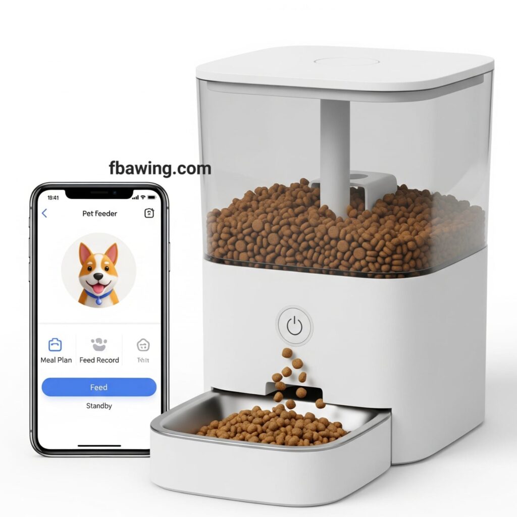 Hands-free food dispenser