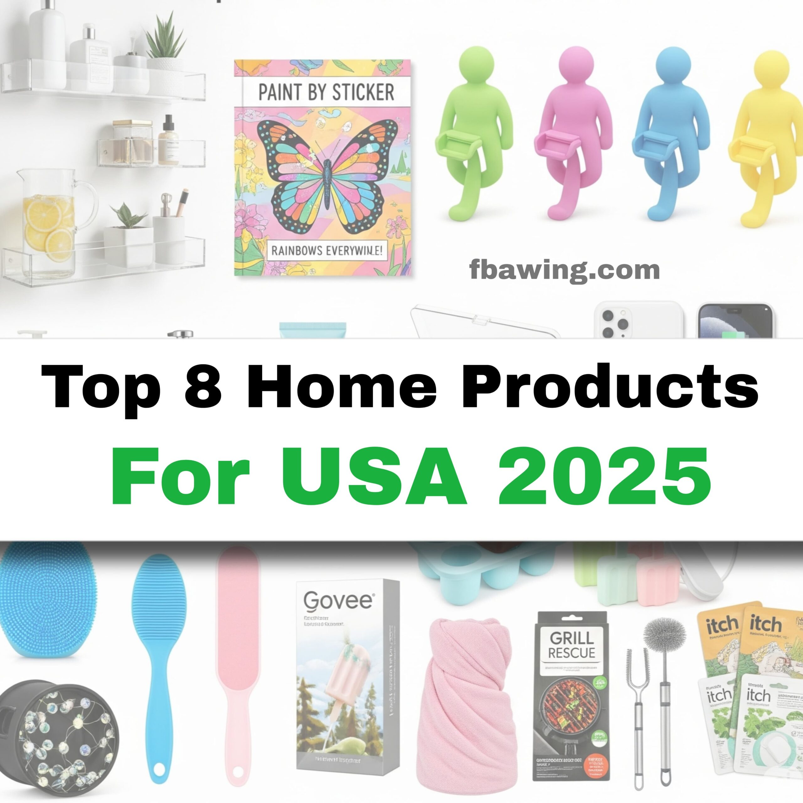 Best 8 Home Products to Sell in USA 2025 (High Demand & Low Competition)